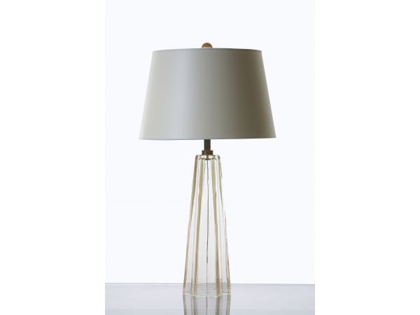 Umbrello Lamp with 24K Gold Leaf